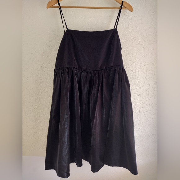 TCEC Black Metallic Shimmer Bow Dress - Picture 3 of 9